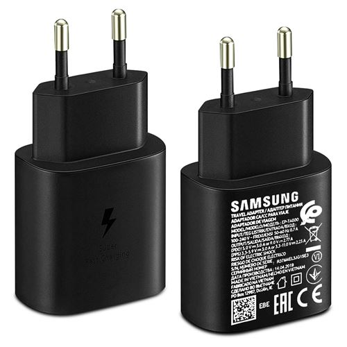 Chargeur Samsung ultra rapide 25W - Samsung Brand Shop Lac 1-2