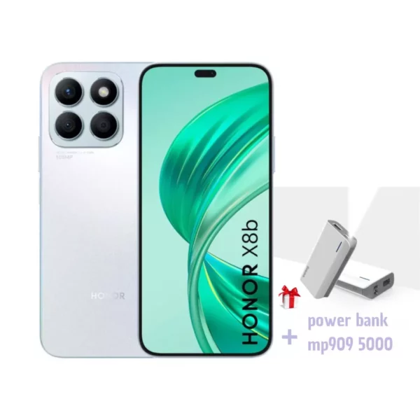 SMARTPHONE HONOR X8B 8GO 512GO SILVER AVEC CADEAU