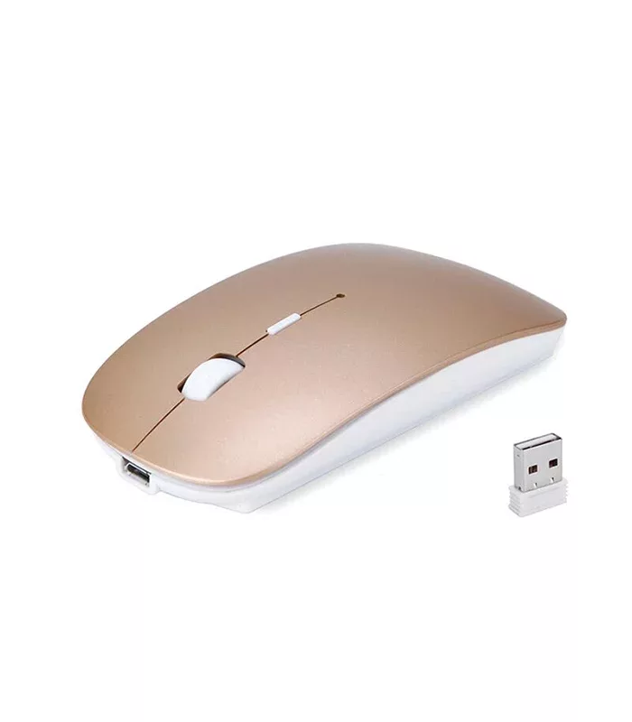 SOURIS SANS FIL RECHARGEABLE GOLD