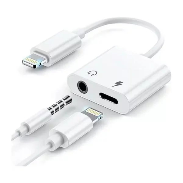 ADAPTATEUR LIGHTNING VERS JACK ET LIGHTNIG MIQIA MCA04