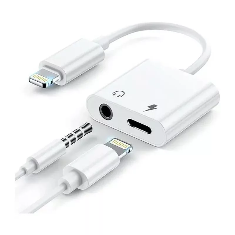 ADAPTATEUR LIGHTNING VERS JACK ET LIGHTNIG MIQIA MCA04