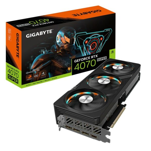 CARTE GRAPHIQUE GIGABYTE GEFORCE RTX 4070 SUPER GAMING OC 12G