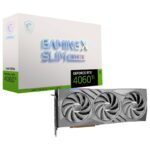 CARTE GRAPHIQUE MSI GEFORCE RTX 4060 TI GAMING X SLIM WHITE 16G