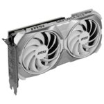 CARTE GRAPHIQUE MSI GEFORCE RTX 4070 SUPER 12G VENTUS 2X WHITE OC