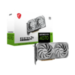 MSI GEFORCE RTX 4070 VENTUS 2X 12G OC WHITE