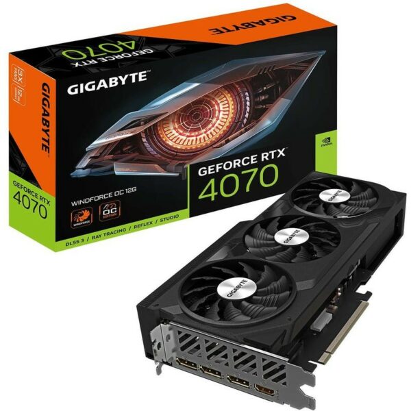 GIGABYTE GEFORCE RTX 4070 WINDFORCE OC 12G