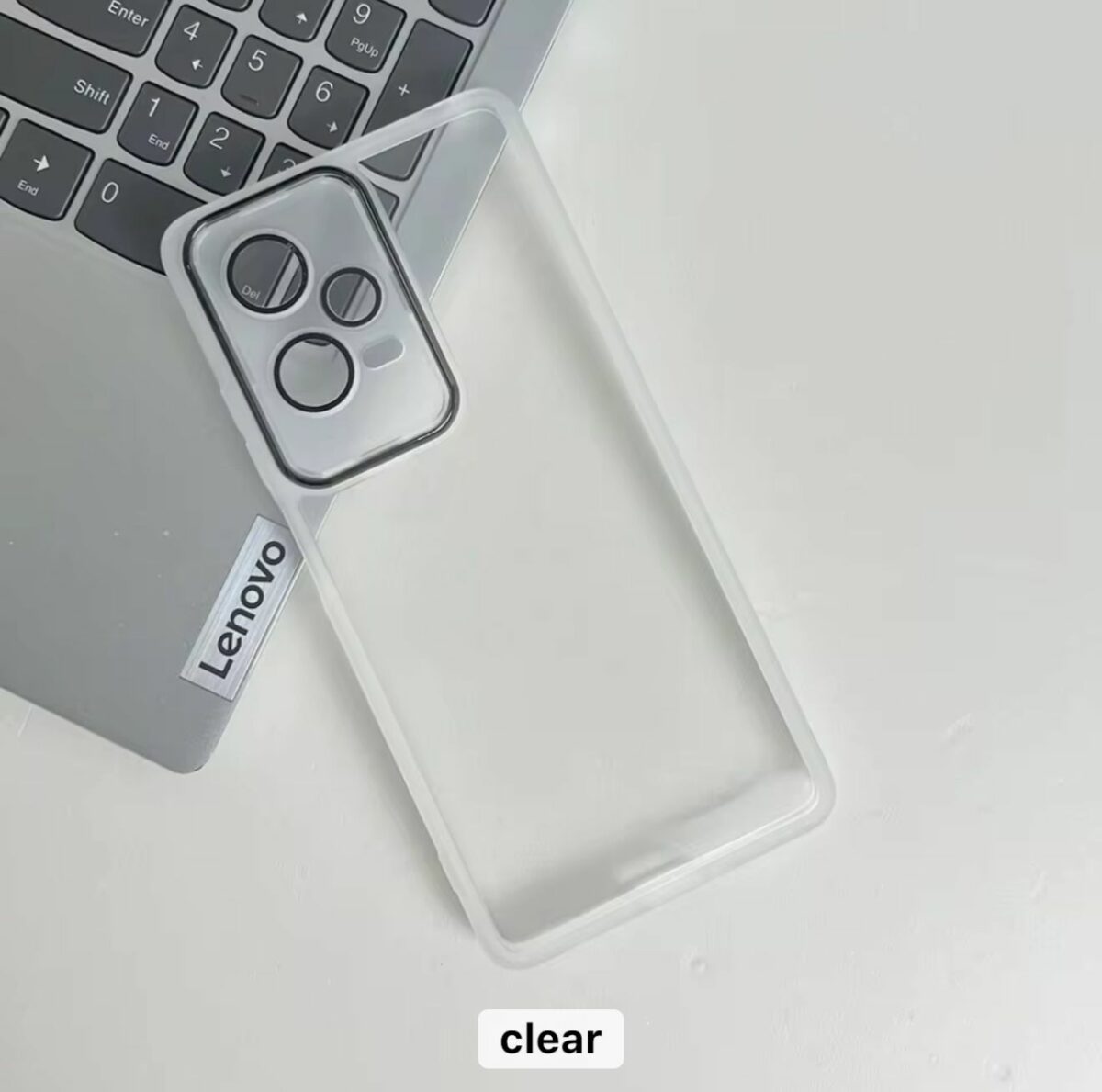 Cache silicone transparent Honor X5B