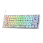 CLAVIER REDRAGON K617 FIZZ RGB TRANSPARENT