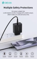 CHARGEUR 45W PD QUICK CHARGER DEVIA