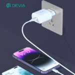CHARGEUR DEVIA 25W AVEC CÂBLE C TO C RLC-383