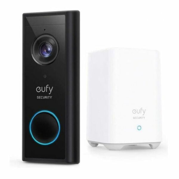 SONNETTE À PILES EUFY VIDÉO 2K, KIT – E82101