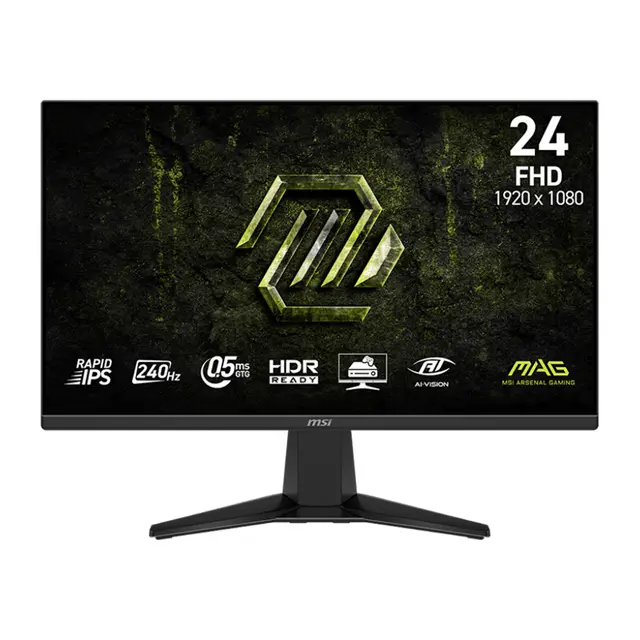 ECRAN GAMING MSI MAG 245F X24 FHD | 0.5ms | 240Hz