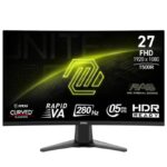 ECRAN GAMING MSI MAG 276CXF 280 HZ 27'' FULL HD INCURVÉ