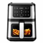 FRITEUSE SANS HUILE KIWI KAF-5538 2 EN 1 NOIR