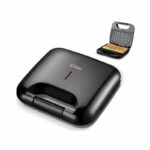 APPAREIL À GAUFRES KIWI KSM2405W – 750W – ANTIADHÉSIF – 2 GAUFRES – NOIR