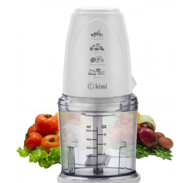 MINI HACHOIR KIWI KC-8209 – 350W – BOL EN VERRE 500G