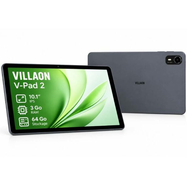 TABLETTE VILLAON VPAD2 10.1" 3GO 64GO - GRIS